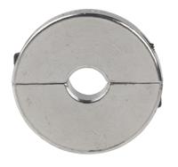 ensp30-8mm-a Ruland Shaft Collar, Two Piece, Clamp Screw, Bore 8mm, OD 30mm, W 8mm, Aluminium
