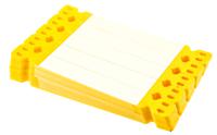 lc-128x15-b7644 Brady Yellow Cable Labels, 128mm Width, 15mm Height, 100 Qty