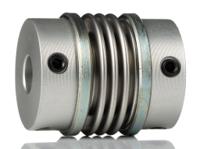 530343232 Huco Bellows Coupling, 34mm Outside Diameter, 10mm Bore, 40mm Length Coupler