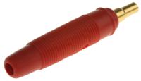 931804701 Hirschmann Test & Measurement Red Female Banana Socket, 4 mm Connector, Solder Termination, 16A, 30 V ac, 60V dc, Gold