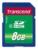 ts8gsdhc4 Transcend 8 GB SDHC SD Card, Class 4