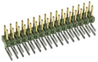 1-826634-6 TE Connectivity AMPMODU MOD II Series Right Angle Through Hole Pin Header, 32 Contact(s), 2.54 mm Pitch, 2 Row,
