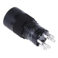 a3ct-7011 Omron A3CT Series Illuminated Push Button Switch, Momentary, Panel Mount, 12mm Cutout, SPST, 250V ac, IP40