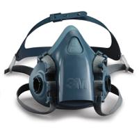 7000077080 3M  Series Half-Type Respirator Mask, Size M