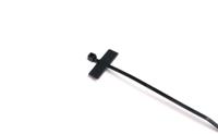 111-81860 HellermannTyton Cable Tie, 100mm x 25 mm, Black Nylon, Pk-1000