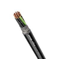 0022700 Lapp OLFLEX Control Cable, 2 Cores, 0.5 mm² CSA, Unscreened, 100 m, Black Polyvinyl Chloride Sheath