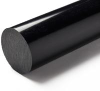 438-6437 RS PRO Black Nylon Rod, 500mm x 150mm Diameter