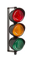 led-tl-03-02-01-04 Moflash LED TL Series Red/Green/Amber Signal Tower, 3 Lights, 35 → 85 V ac/dc, Wall Mount