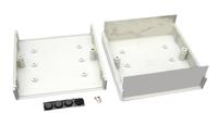 1598bgy Hammond 1598 Grey Flame Retardant ABS Instrument Case, 134 x 135 x 50mm