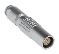 phg0b302clld52z LEMO Circular Connector, 2 Contacts, Cable, Socket, Female, IP50, 0B Series