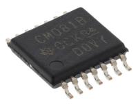 bq34z100pw-g1 Texas Instruments BQ34Z100PW-G1, Battery Fuel Gauge IC, 2.7 V to 4.5 V Input 2.3 V Output 250 mA, TSSOP 14-Pin