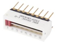 ed55140 ERG 8 Way Through Hole DIP Switch 8P