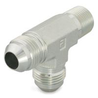12-rtx-s Parker Tee Male 37° JIC Flare to Male NPT/NPTF, 12 RTX-S