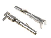 163307-2 TE Connectivity Commercial MATE-N-LOK Series Male Crimp Terminal, 17AWG Min, 13AWG Max
