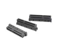 me1008410201091 Amphenol Communications Solutions Right Angle Edge Connector, 84-Contacts, 0.6mm Pitch, 2-Row