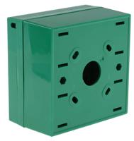 741-8284 RS PRO Green Emergency exit unlocking box, Break Glass Operated, Resettable, Mains-Powered
