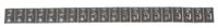 83254122 Lapp Fleximark Cable Tie Cable Marker Kit, Black, Pre-printed "0 → 9",