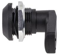 192-7132 RS PRO Black Locking Handle, Compression Latch