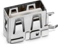 614004184726 Wurth Elektronik Right Angle, Through Hole, Socket- Single Port Type A USB Connector