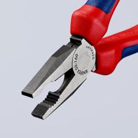 03-02-160 Knipex Combination Pliers, 160 mm Overall, Straight Tip