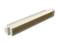86093967113755elf Amphenol ICC 96 Way 2.54mm Pitch, Type Rack Connector, 3 Row, Right Angle DIN 41612 Connector, Plug