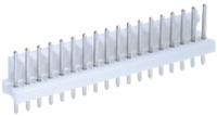 1-640456-8 TE Connectivity MTA-100 Series Straight Through Hole Pin Header, 18 Contact(s), 2.54 mm Pitch, 1 Row, Unshrouded