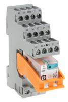 2903320 Phoenix Contact RIF-2-RSC-LDP-24DC/4X21 Series Interface Relay, DIN Rail Mount, 24V dc Coil, 4PDT, 4-Pole