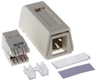 sbx-00006-02 Molex Premise Networks Cat5e 1 Way RJ45 Surface Mount Box,With UTP Shield Type