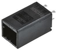 1318123-2 TE Connectivity Dynamic 2000 Series Straight Through Hole PCB Header, 3 Contact(s), 2.5 mm Pitch, 1 Row, Shrouded