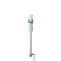 lr5-102lebw-g Patlite LR5 Series Green Buzzer Signal Tower, 1 Lights, 24 V dc, Pole Mount