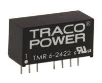 tmr-6-2422 TRACOPOWER TMR 6 DC-DC Converter, ±12V dc/ ±250mA Output, 18 → 36 V dc Input, 6W, Through Hole, +70°C Max Temp