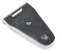 293-7695 Pinet Brass Strap Hinge, Screw Fixing, 30mm x 98.5mm x 3mm