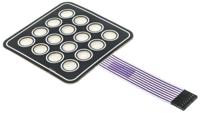 ac3561 APEM 16 Key Membrane Keypad