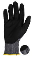 skg00022f Skytec ARIA 360 Black, Grey Nylon, Spandex Foam Nitrile, Nylon Work Gloves, Size 10, Nitrile Coating