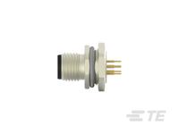t4142012081-000 TE Connectivity Circular Connector, 8 Contacts, Front, M12 Connector, Plug, Male, IP67, M12 Series