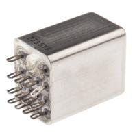 my4h-12vdc Omron Panel Mount Power Relay, 12V dc Coil, 3A Switching Current, 4PDT