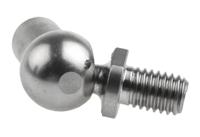 084331r Camloc Stainless Steel M6 x 1 Ball and Socket Joint, 25.50mm
