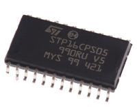 stp16cps05mtr STMicroelectronics STP16CPS05MTR LED Driver IC, 3/5.5 V ac 100 mA 24-Pin SOIC
