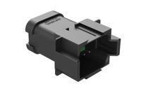 at04-08pb-p021 Amphenol Industrial, AT Automotive Connector Plug Black 8 Way AT04-08PB-P021