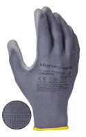 2400250-09 Honeywell Safety Grey Nylon Polyamide Work Gloves, Size 9, Polyurethane Coating