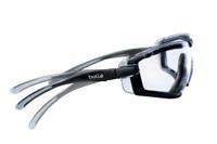 cobftpsi Bolle Safety COBRA Anti-Mist UV Safety Glasses, Clear PC Lens