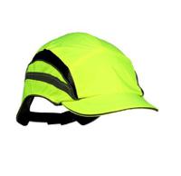 7100217844 3M Yellow Short Peaked Bump Cap, ABS Protective Material