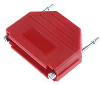 mhdppk25-r-k MH Connectors MHDPPK-SLIM Series Polyamide D Sub Backshell, 25 Way, Strain Relief