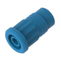 3293-bl Electro PJP Blue Female Banana Socket, 4 mm Connector, Press Fit Termination, 36A, 1kV, Nickel Plating