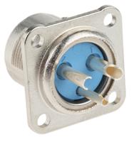 5366-030-06 Jaeger Circular Connector, 3 Contacts, Panel, Standard Connector, Female, IP50, IP54