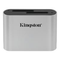 wfs-sd Kingston 2 port USB 3.2 External Micro SD Card Reader for SD Memory Cards