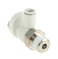as2201fs-02-06s SMC AS Series Threaded Speed Controller, R 1/4 Male Inlet Port x 6mm Tube Outlet Port