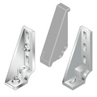 3842551605 Bosch Rexroth M8 Foundation Bracket, Connecting Component, Strut Profile 40 mm, Groove Size 10mm
