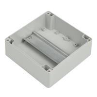 192-0695 RS PRO Grey ABS Enclosure, IP65, Grey Lid, 139.8 x 209.7 x 60.1mm