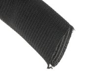 668-1286 RS PRO Braided PET Black Cable Sleeve, 44mm Diameter, 3m Length